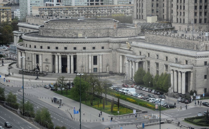 Warszawa, dawne okolice ulicy Chmielnej, dziś Plac Defilad