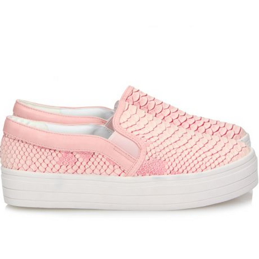 Slip On Wild Croco Pink