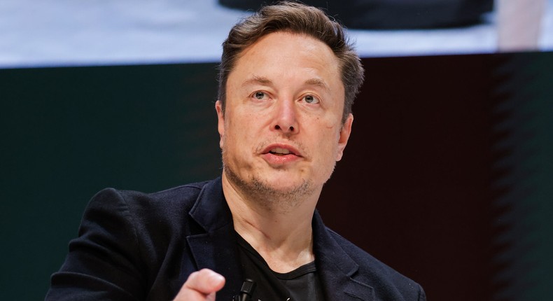 Elon Musk explained his reasoning behind supporting the Republican party in a live interview broadcasted on X with Jordan B. Peterson on Monday.Richard Bord/Getty