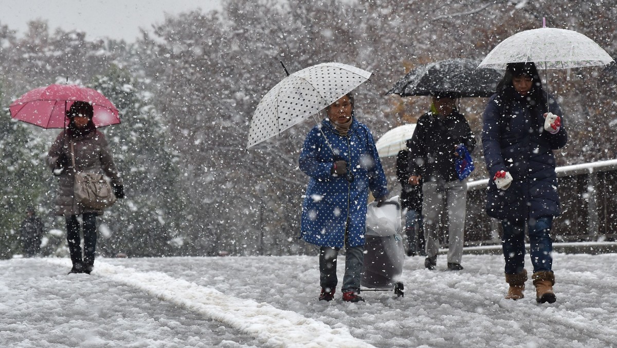 JAPAN-WEATHER-SNOW