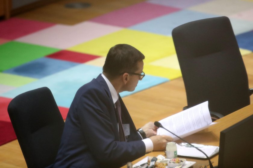 Mateusz Morawiecki w Brukseli