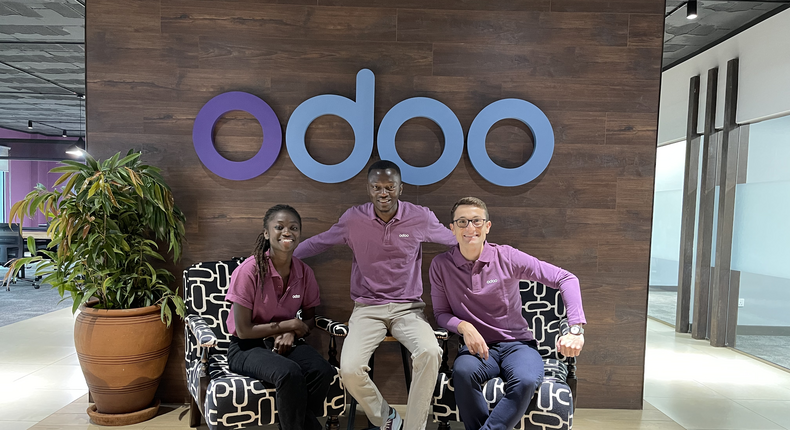 Odoo staff in Nairobi