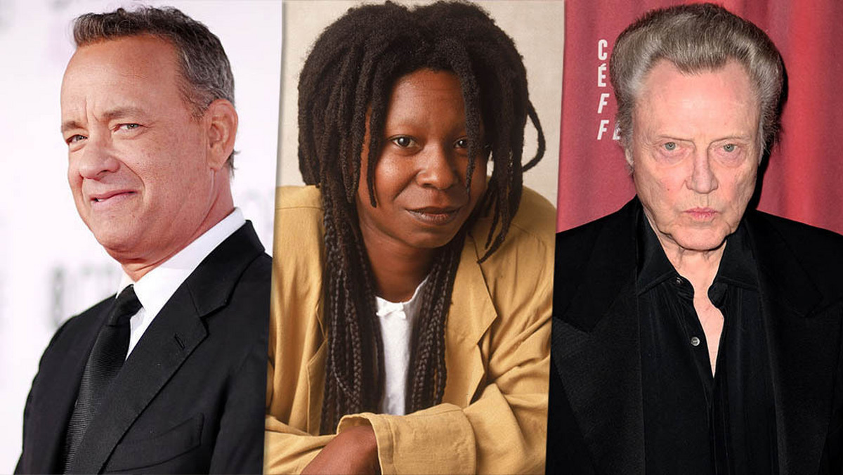 Tom Hanks, Whoopi Goldberg, Christopher Walken