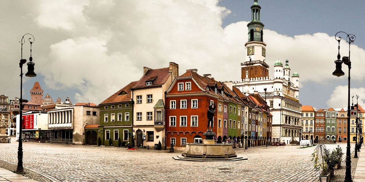 Poznan Market Panorama