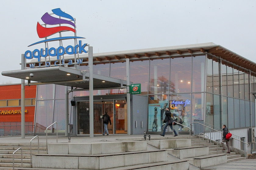 Aquapark przy ul. Borowskiej we Wrocławiu