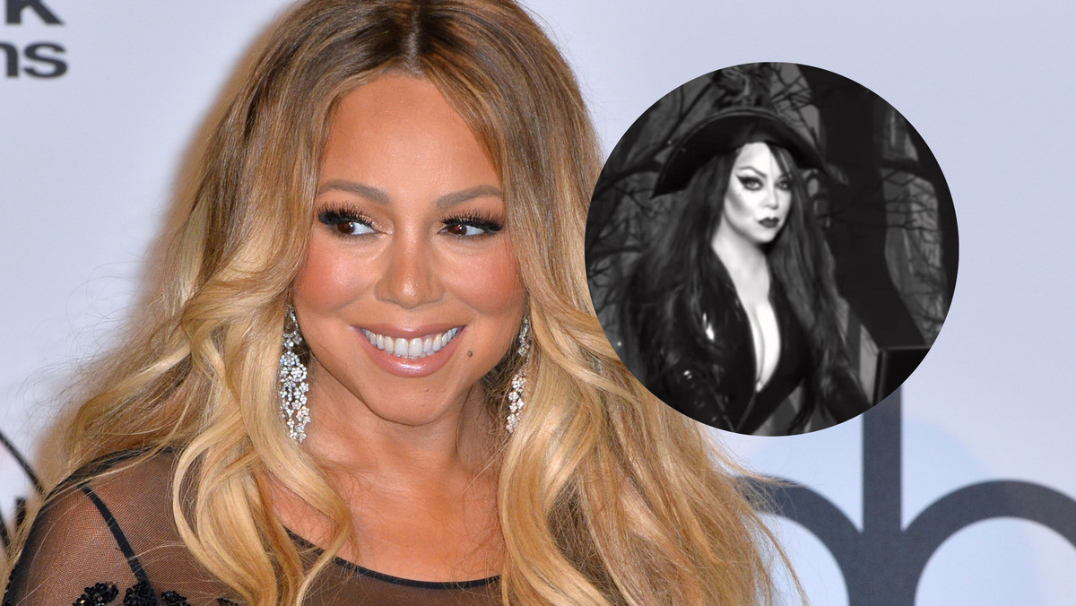Mariah Carey zrzuciła strój czarownicy, żeby... ogłosić święta! Fani zachwyceni