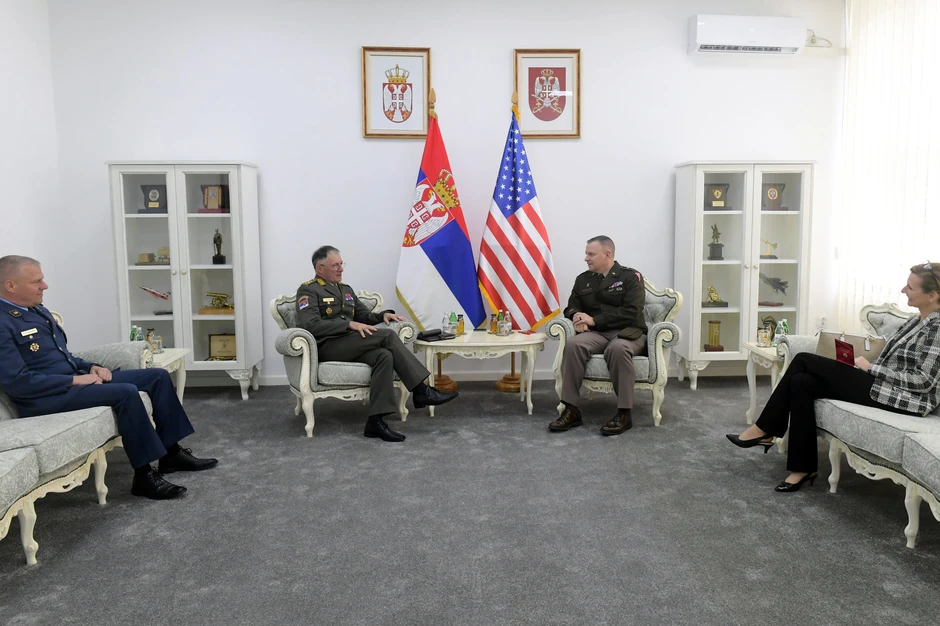 Metju Vudraf u poseti Srbiji