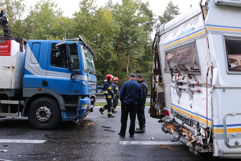 Karambol na obwodnicy Trójmiasta. Zderzyło się 7 pojazdów