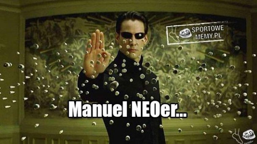 Lewandowski bez gola, Neuer jak z Matrixa! MEMY GALERIA