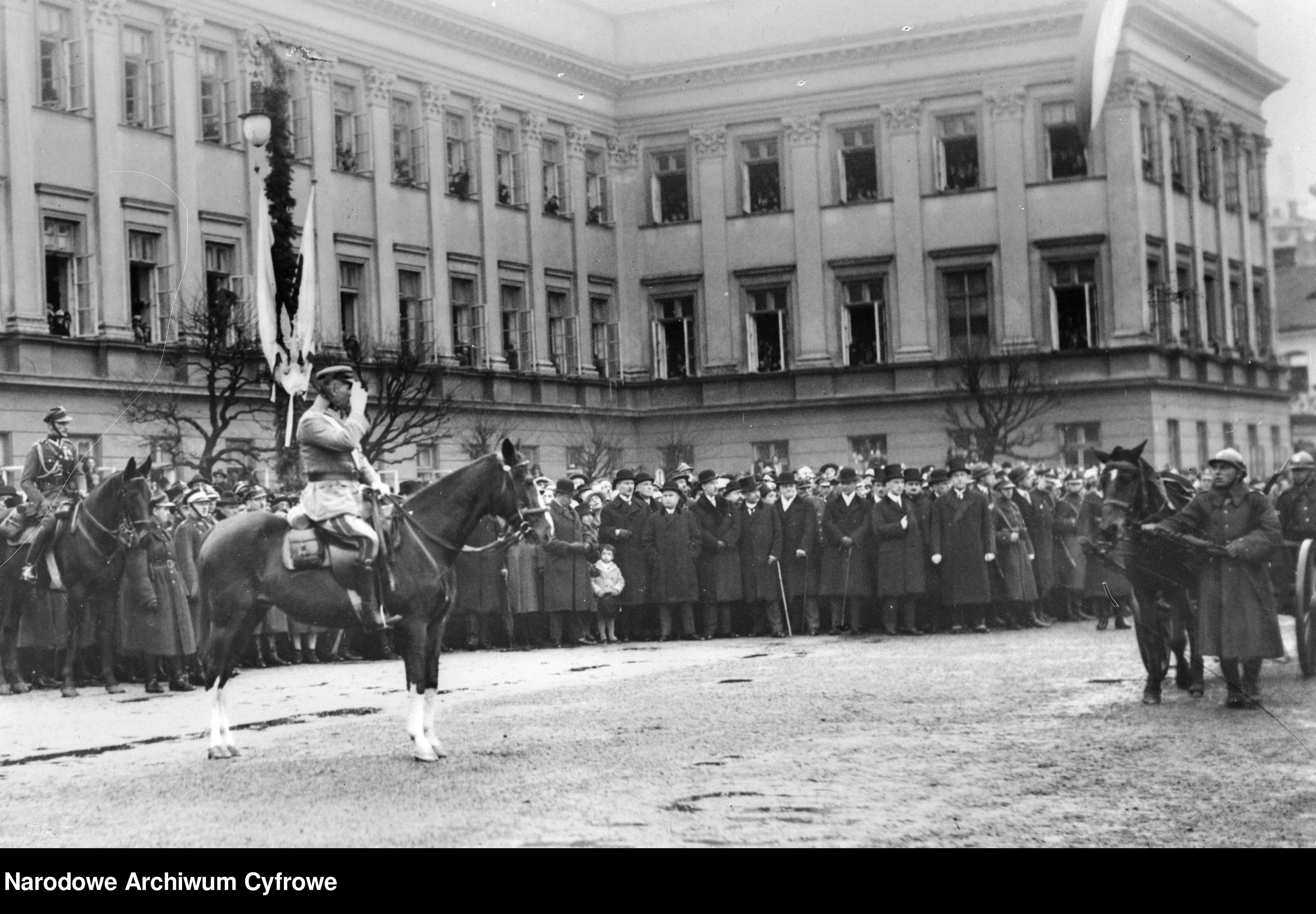 Obchody święta 11 listopada w Warszawie, rok 1926.