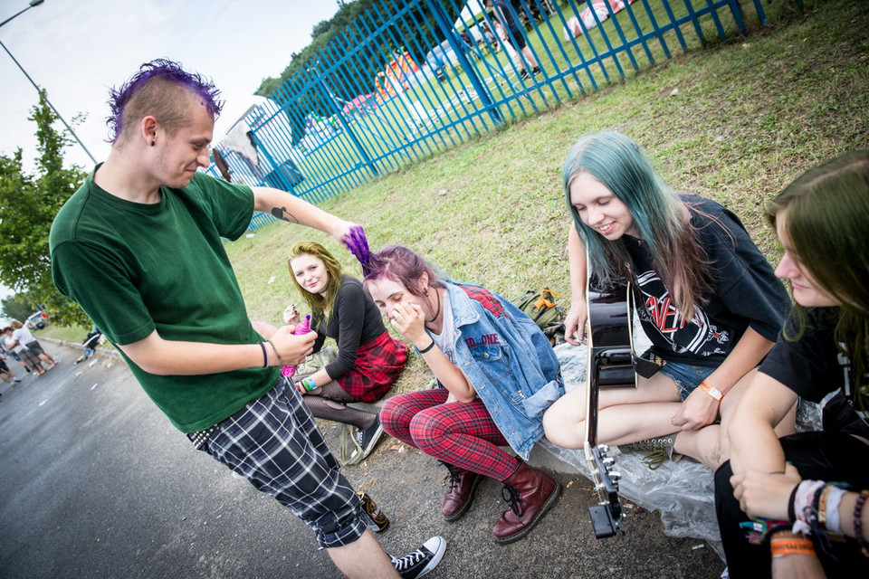 Publiczność na Jarocin Festiwal 2015