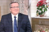 Bronisław Komorowski Tomasz Lis na żywo