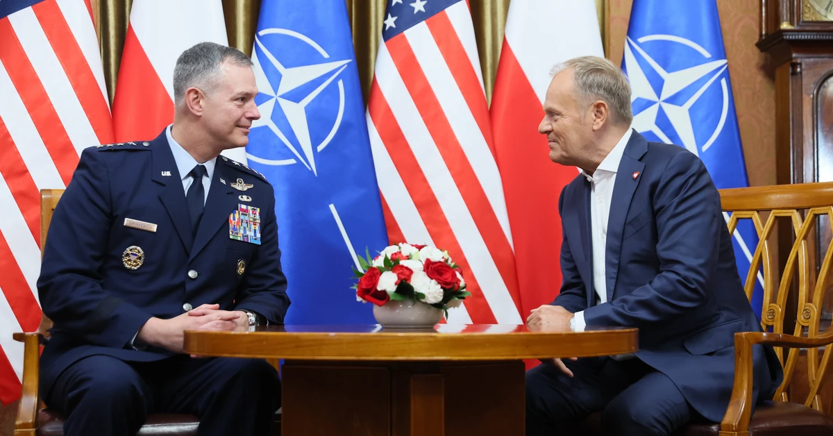 Tusk spotkał się z nowym dowódcą NATO. Grynkewich ostrzega przed konfliktem z Chinami i Rosją