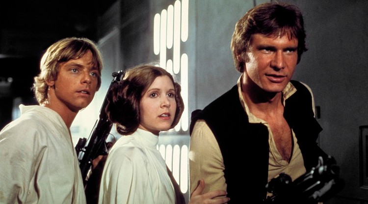 Mark Hamill, Carrie Fisher, Harrison Ford