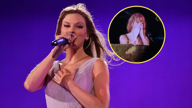 Taylor Swift ze łzami w oczach powróciła na scenę. Oddała hołd zmarłej fance