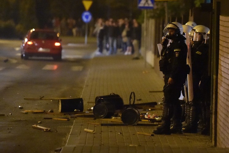 Starcia trwały całą noc