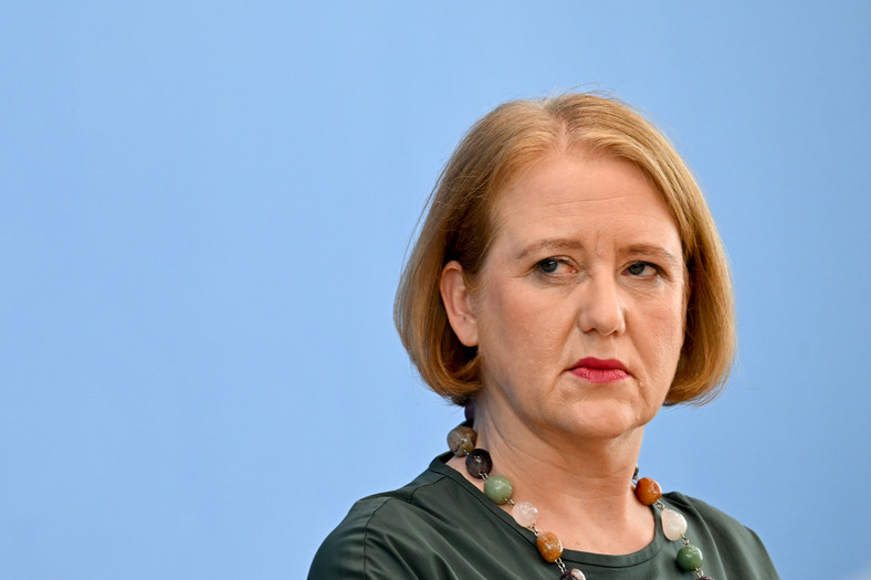 Niemiecka minister do spraw rodziny, seniorów, kobiet i młodzieży Lisa Paus, 2023 r.