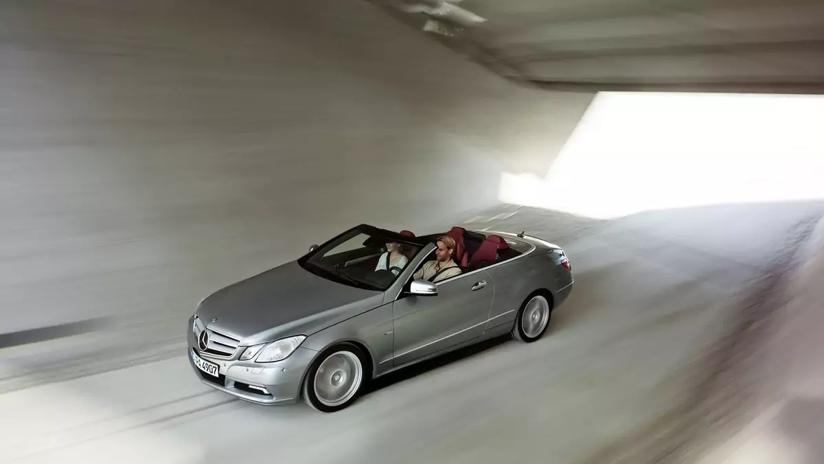 Mercedes klasy E cabrio