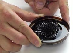 Niezwykła substancja reagująca na magnes. Oto ferrofluid