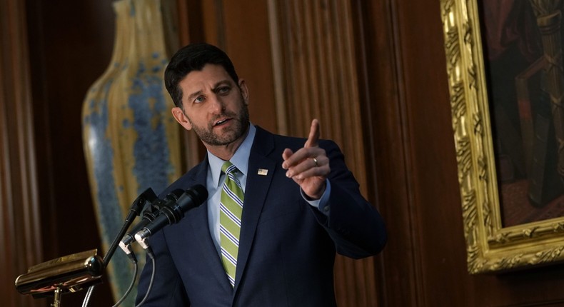 Paul Ryan Attends Portrait Unveiling From His Time As House Budget Cmte ChairAlex Wong /  Getty Images