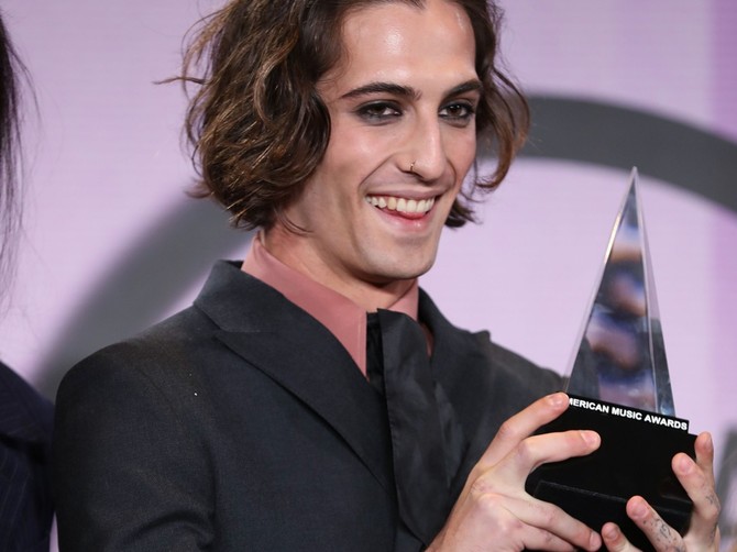 Maneskin na dodeli Američkih muzičkih nagrada  foto: Chelsea Lauren/ Shutterstock Editorial