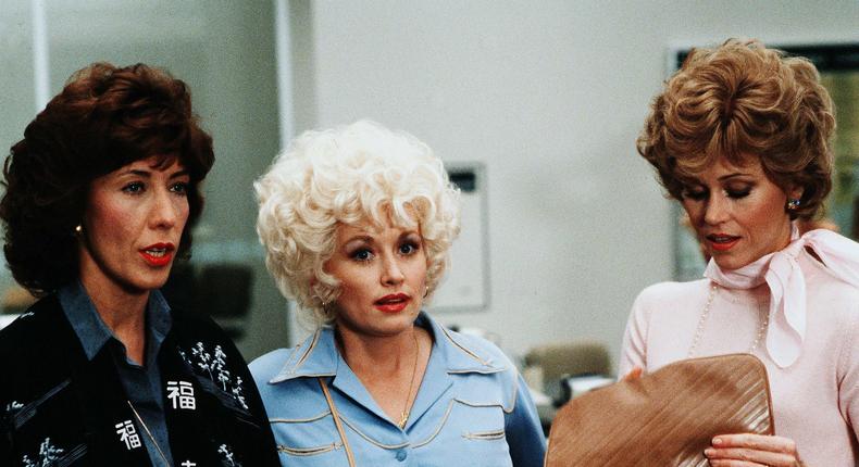The film 9 to 5, a classic hit, spawned the Dolly Parton single of the same name.
