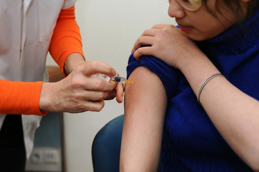 Vakcina, ilustracija