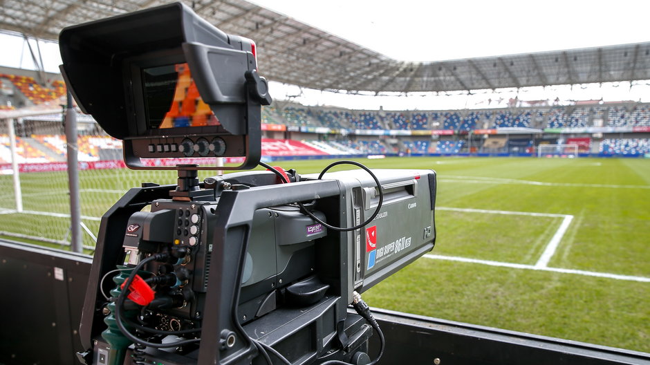 Stadion Podbeskidzia Bielsko-Biała w oku kamery