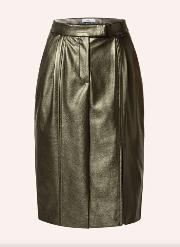 Rock «Ihrissa» in Leder-Optik von Ichi für 85 Franken, via Breuninger.