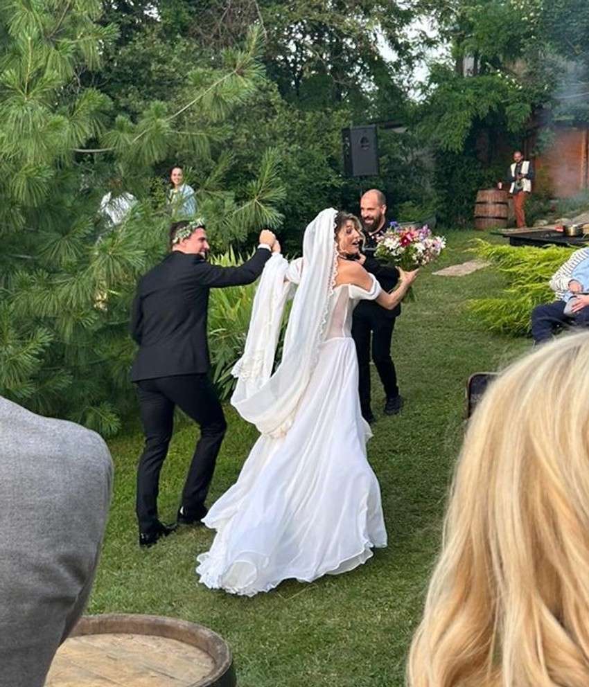 Anđela Jovanović i Mihail Dudaš, venčanje na salašu