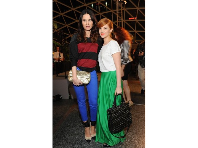 Arbiterka stylu Joanna Horodyńska oraz aktorka i wokalistka Ada Fijał, specjalistka od stylowych kreacji i stała bywalczyni modowych imprez