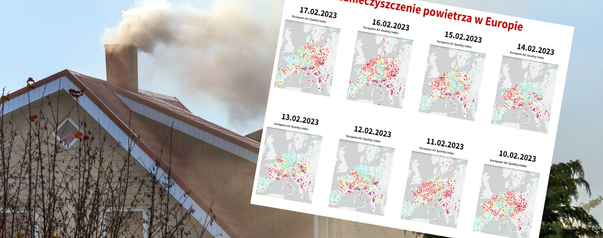 Gdy robi się zimno powietrze się pogarsza i odwrotnie. Polska na tyle poprawiła jakość powietrza, że są już od nas gorsi.