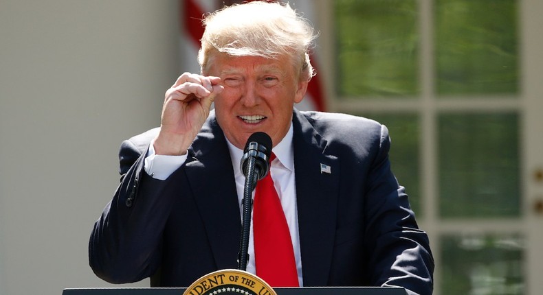 President Donald Trump on Thursday announced his decision to pull the US out of the Paris climate accord, arguing the deal would have led to an insignificant global temperature drop.