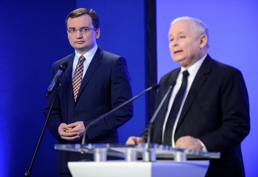 Zbigniew Ziobro i Jarosław Kaczyński