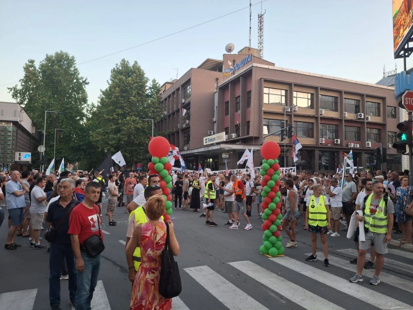 valjevo protest