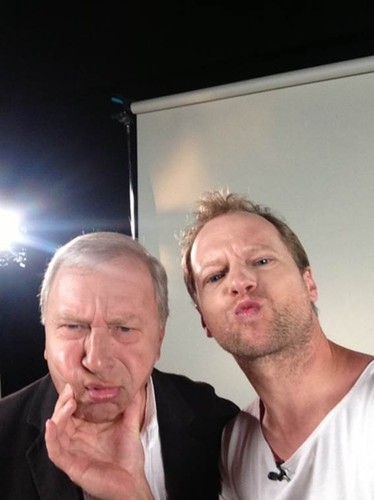 Jerzy Stuhr i Maciej Stuhr