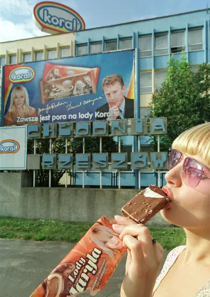 Maryla Rodowicz i Daniel Olbrychski w reklamie lodów Koral