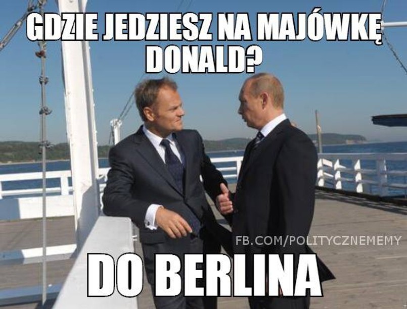 Gdzie Donald Tusk jedzie na majówkę? [MEMY]