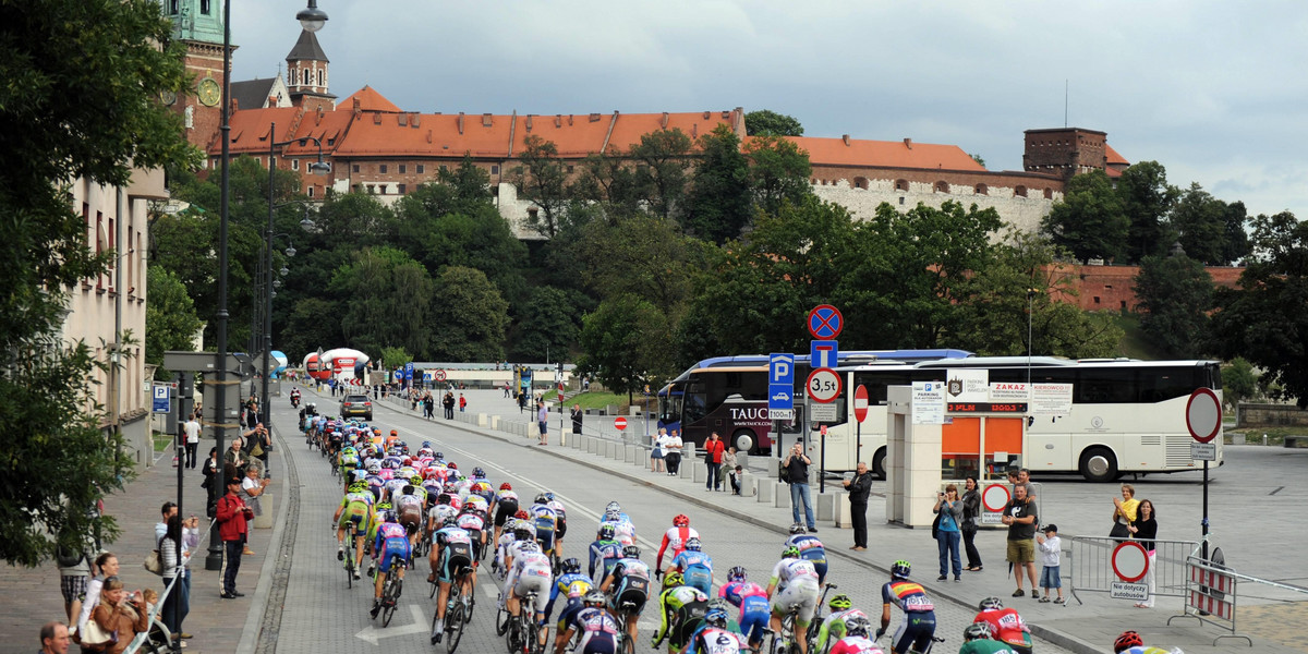 Tour de Pologne w Krakowie 