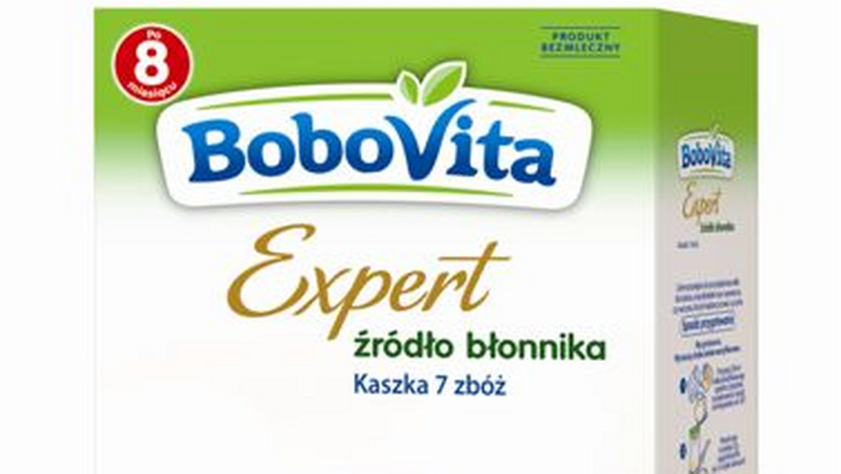 Marka BoboVita rozszerza linię specjalistycznych kaszek BoboVita Expert o dwa nowe produkty. Kaszki BoboVita Expert HA o smaku waniliowym oraz BoboVita Expert źródło błonnika powstały w odpowiedzi na szczególne potrzeby żywieniowe niemowląt i małych dzieci.