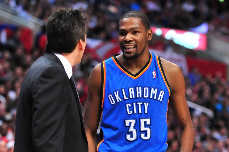 <b>5. Kevin Durant</b><br>
W tym roku zarobił: 29,7 mln dol.<br>
Na boisku: 16,7 mln dol.<br>
Poza boiskiem: 13 mln dol.<br>