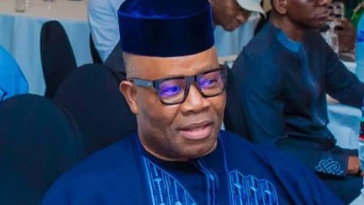 President of the Senate, Godswill Akpabio.