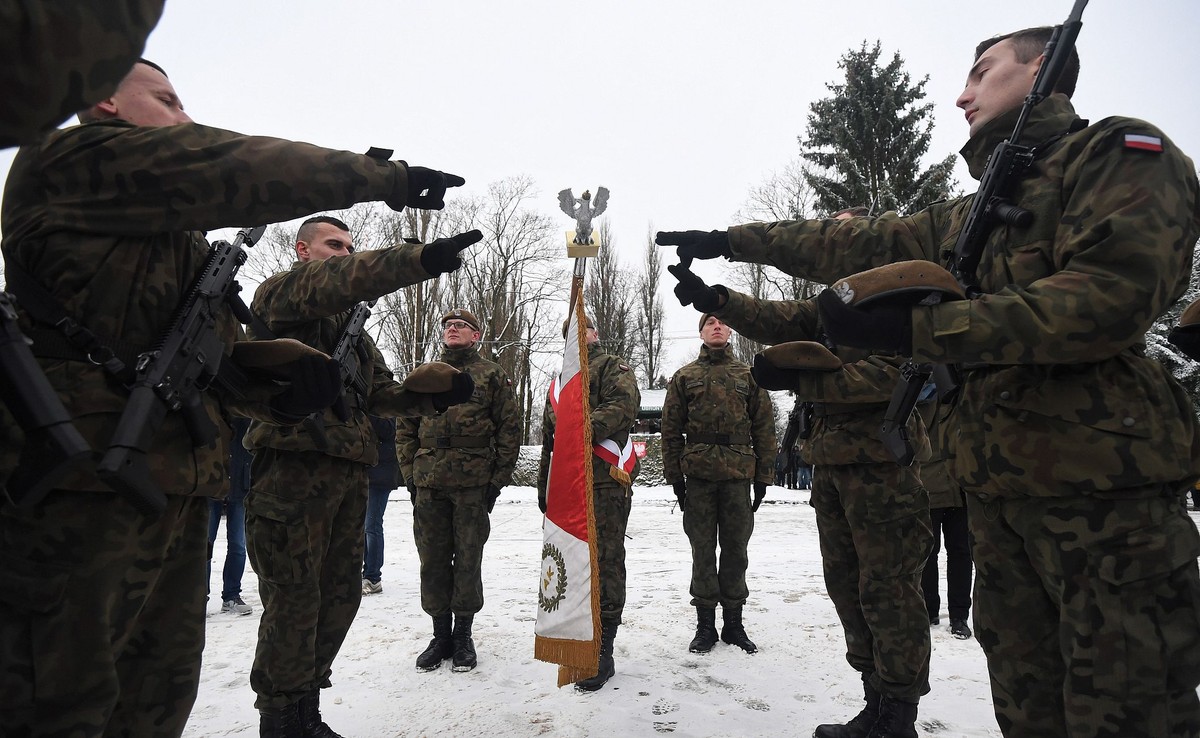 Przysięga żołnierzy WOT