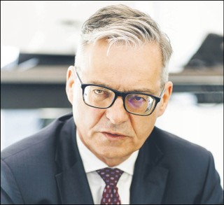 Mirosław Czekaj, prezes Banku Gospodarstwa Krajowego, jedynej instytucji o statusie banku państwowego