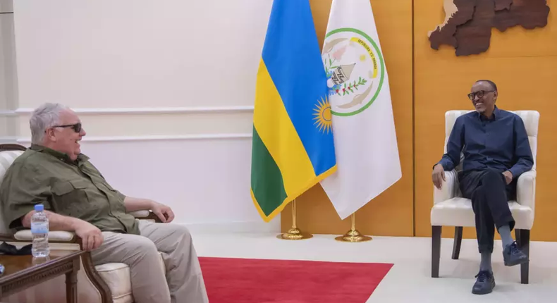 President Kagame, Howard Buffett meet in Rwanda to discuss joint projects