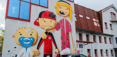 Mural zdobi szpital dziecięcy w Chorzowie