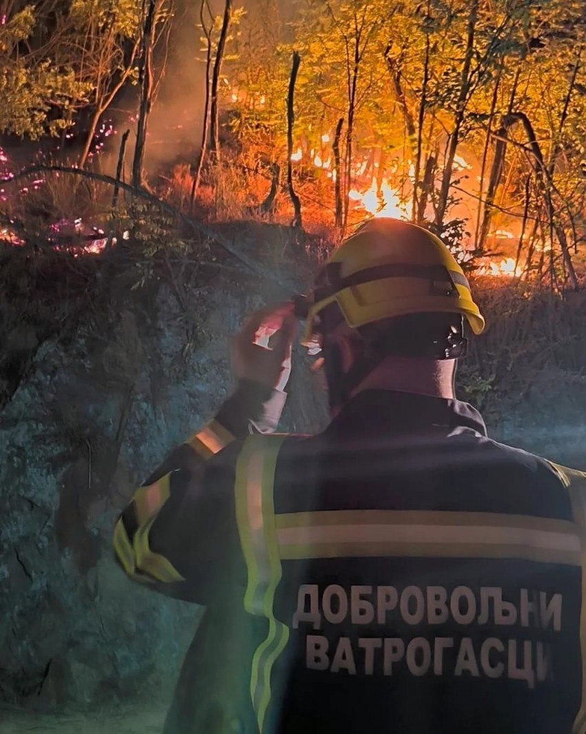 Veliki požar kod Knjaževca