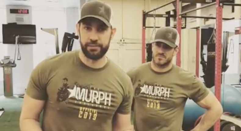 John Krasinksi Issues the Murph Challenge