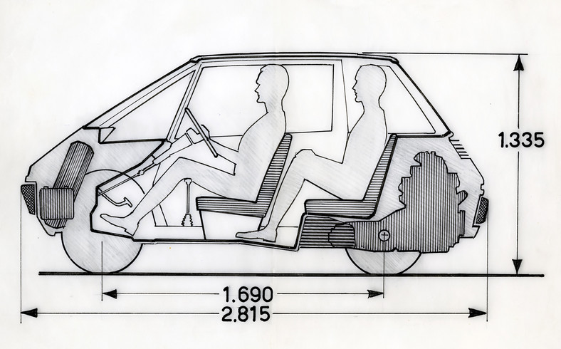 Fiat 126 Michelotti – prototyp z lat 70.