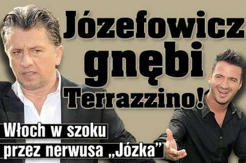 Józefowicz gnębi Terrazzino! Włoch w szoku przez nerwusa "Józka"